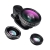 TaoTronics Fisheye Fischauge Objektiv Set Handy Clip On Kamera Adapter (180 Grad Fisheye Objektiv, 10x Macro Objektiv, 0,4x Weitwinkelobjektive) -